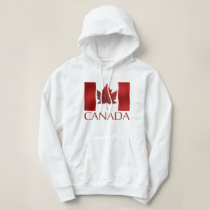 Camiseta Hoodie Souvenir, Bandeira do Canadá, de u
