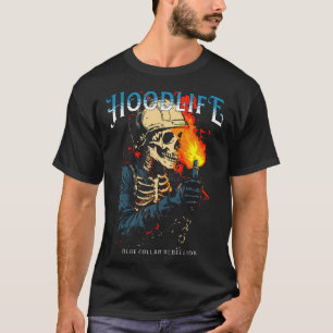 Camiseta HoodLife Skeleton Weleton Art for Welders & Pipeli