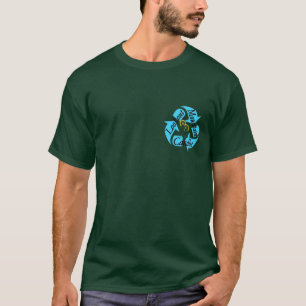 Camiseta Hoody verde