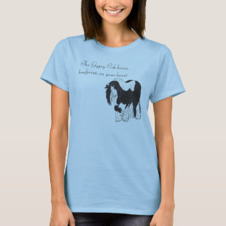 Camiseta Hoofprints em seu coração