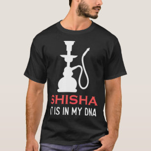 Camiseta Hookah Shisha DNA animais do cigarro bibi e tina
