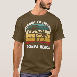 Camiseta Hookipa Beach Bem-vindo ao Tropical Summer Hawaii