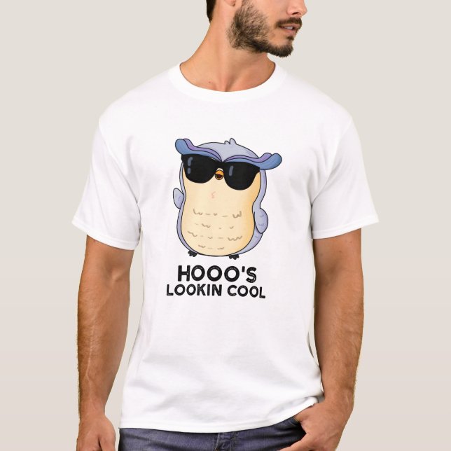 Camiseta Hooo está procurando Legal Coruja Funny Pun (Frente)