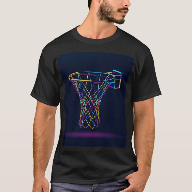 Camiseta Hoop de basquete (Frente)