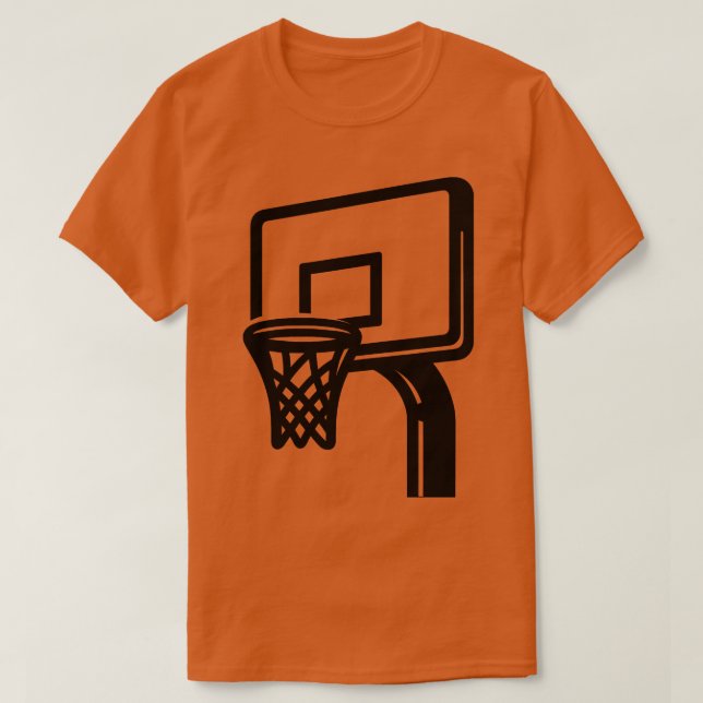 Camiseta Hoop de basquetebol (Frente do Design)