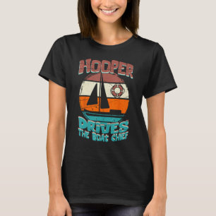 Camiseta Hooper dirige o chefe do barco