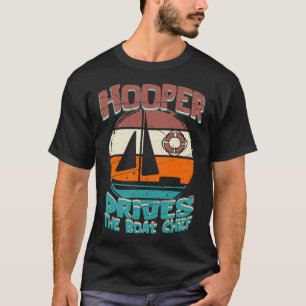 Camiseta Hooper dirige o chefe do barco