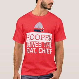 Camiseta Hooper Dirige O Marinheiro Engraçado Chefe De Barc