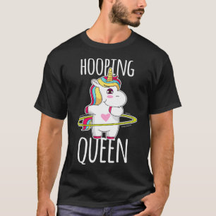 Camiseta Hooping Queen Huller hula sport unicorn hulacorn 