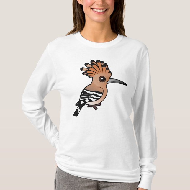 Camiseta Hoopoe de Birdorable (Frente)