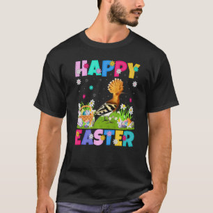 Camiseta Hoopoes Bird Felz pascoa Bunny Hoopoes Páscoa Su