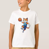 Hoops Cat Basball Design Funcional
