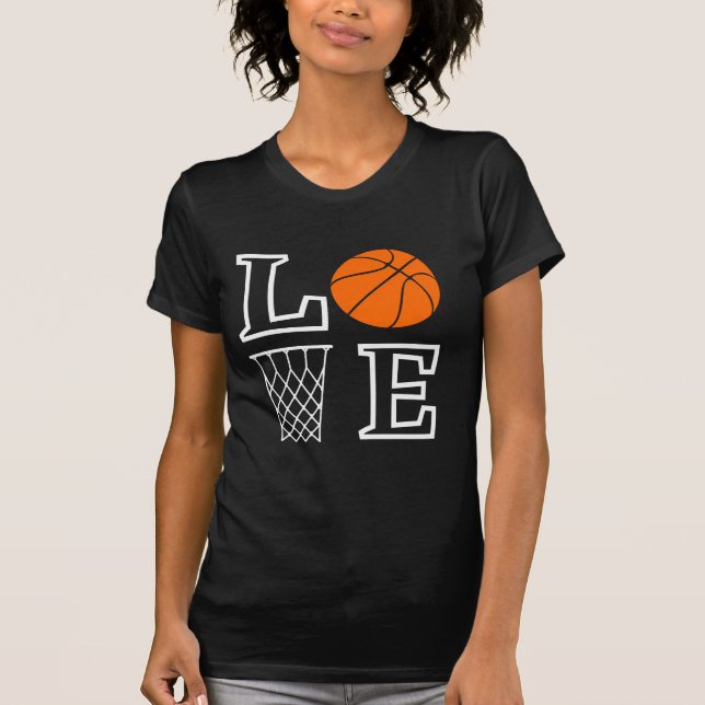 Camiseta Hoops de basquete, Presente de Jogador de Basquete (Frente)