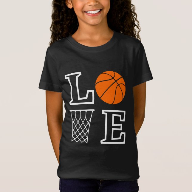 Camiseta Hoops de basquete, Presente de Jogador de Basquete (Frente)