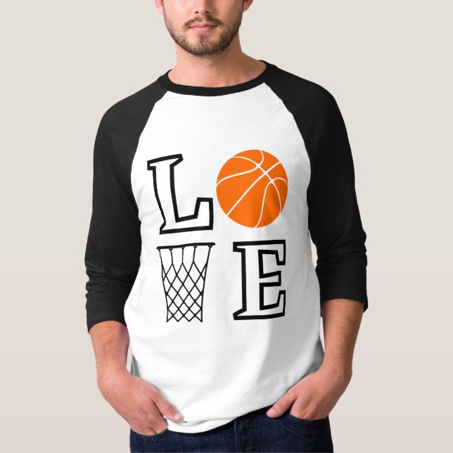 Camiseta Hoops de basquete, Presente de Jogador de Basquete (Frente)