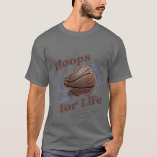 Camiseta hoops for life