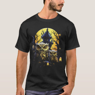Camiseta Hoot Vai Lá Um Encontro De Coruja Estranho