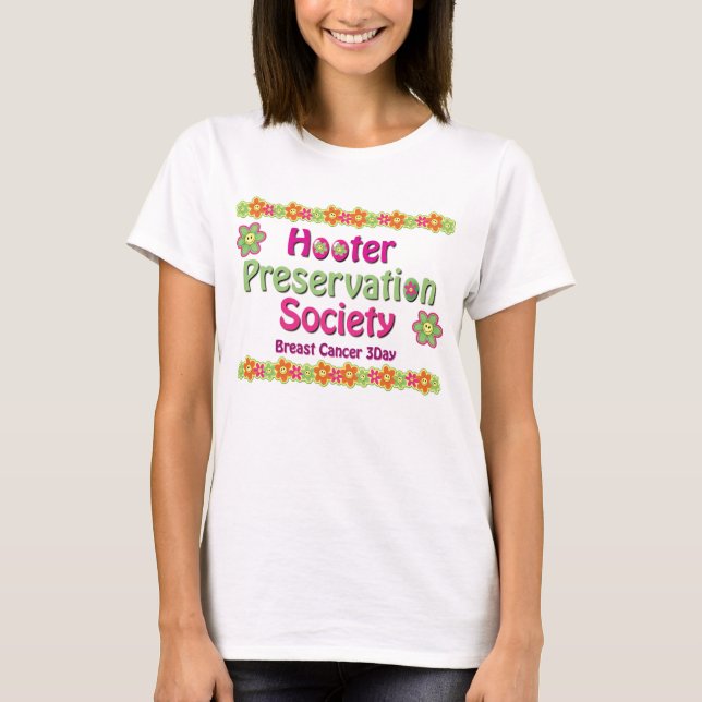 Camiseta Hooter Preserve Society Wicking T-Shirt (Frente)