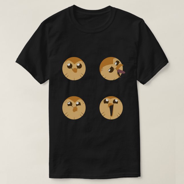 Camiseta Hooty Expressions Sticker.png (Frente do Design)