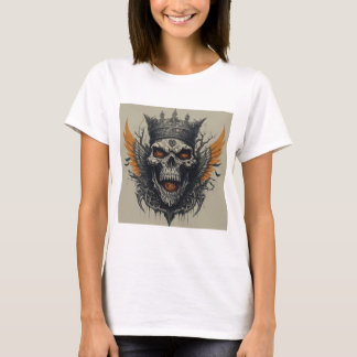 Camiseta Hop de ponta de ponta e fusão de gradação