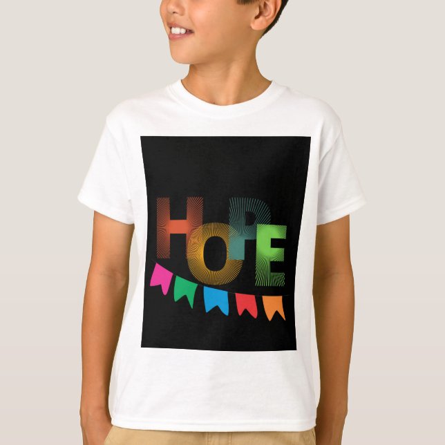 Camiseta Hope Blossoms (Frente)