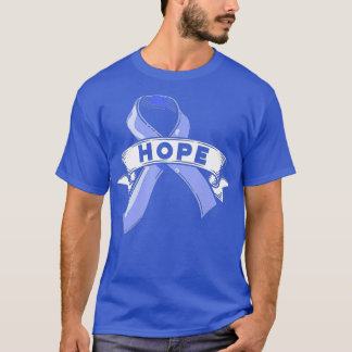 Camiseta Hope Blue Ribbon Prevenção do Abuso Infantil Mês A