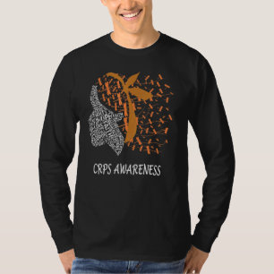 Camiseta Hope Fight Cure Support Crps Awarfly Dragonfly W