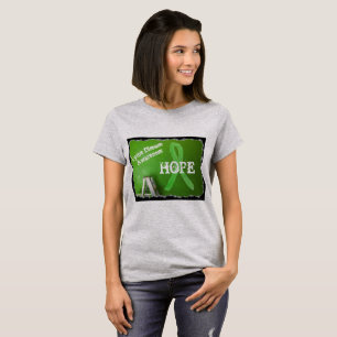 Camiseta HOPE Fita de Conscientização da Doença de