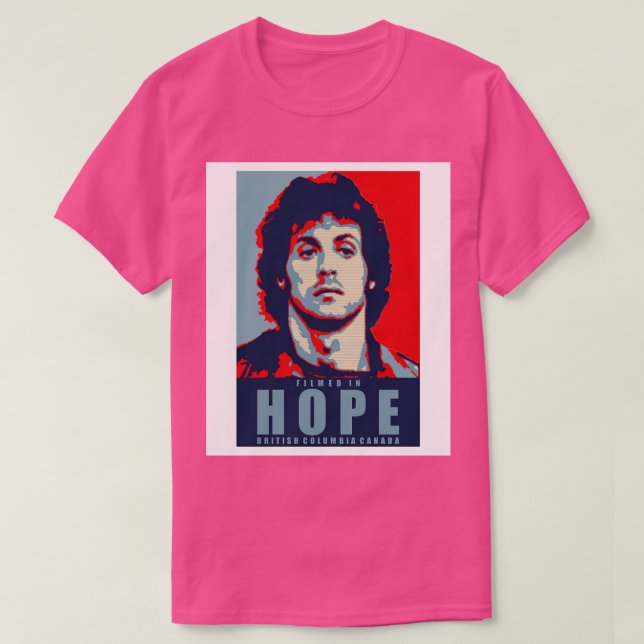 Camiseta HOPE John J Rambo (Frente do Design)