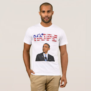 Camiseta Hope, Presidente de Bandeira dos EUA Barack Obama 