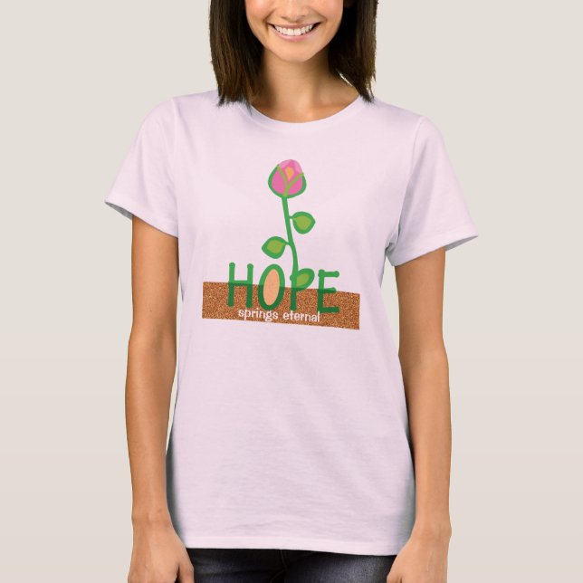 Camiseta HOPE primaveras eternos (Frente)