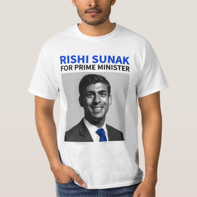 Camiseta Hope - Rishi Sunak (Frente)