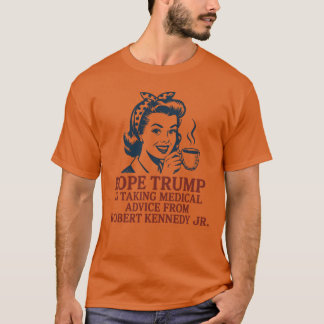 Camiseta Hope Trump está tomando o conselho médico de Rober