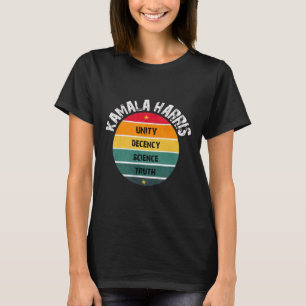 Camiseta "Hope Unity Decency Science Truth Inauguration 202