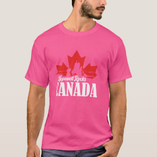 Camiseta Hopewell Rocks, Novo Brunswick Canadá Lembrança de