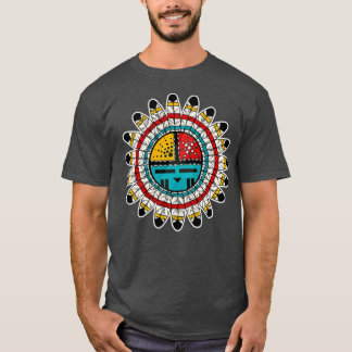 Camiseta Hopi Kachina design Nativo Americano