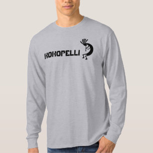 Camiseta Hopi Kokopelli Mens T-Shirt de Longa Distância
