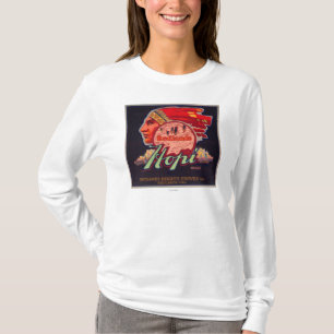 Camiseta Hopi LabelRedlands alaranjado, CA