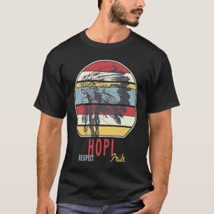 Camiseta Hopi tribo indígena indígena indígena respeita org