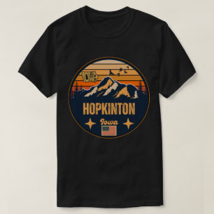 Camiseta Hopkinton, Iowa Ia, Estados Unidos