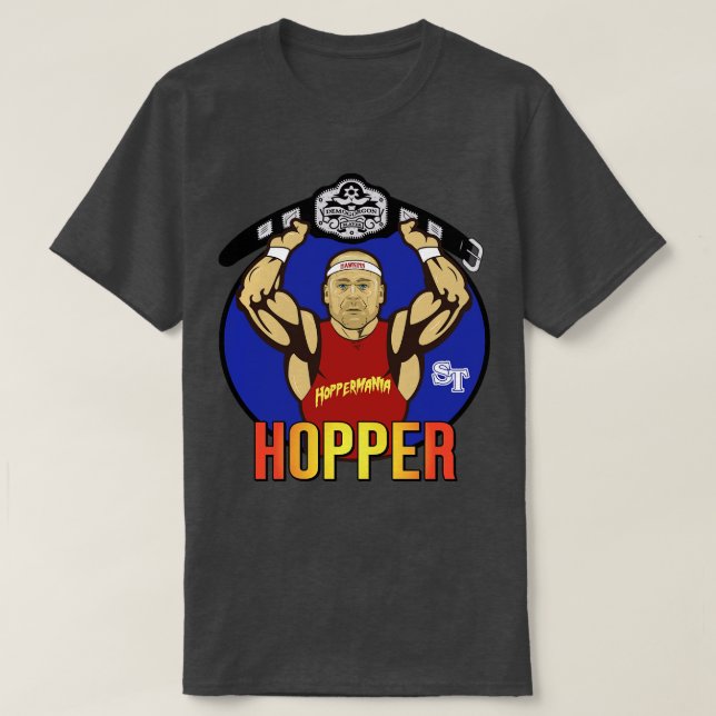 Camiseta Hopper Mania (Frente do Design)