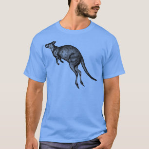 Camiseta Hopping Kangaroo Impressão