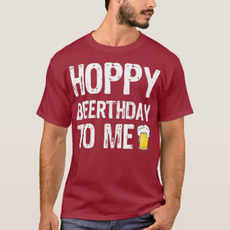 Camiseta Hoppy Beerthday Birthday Beer Drinker