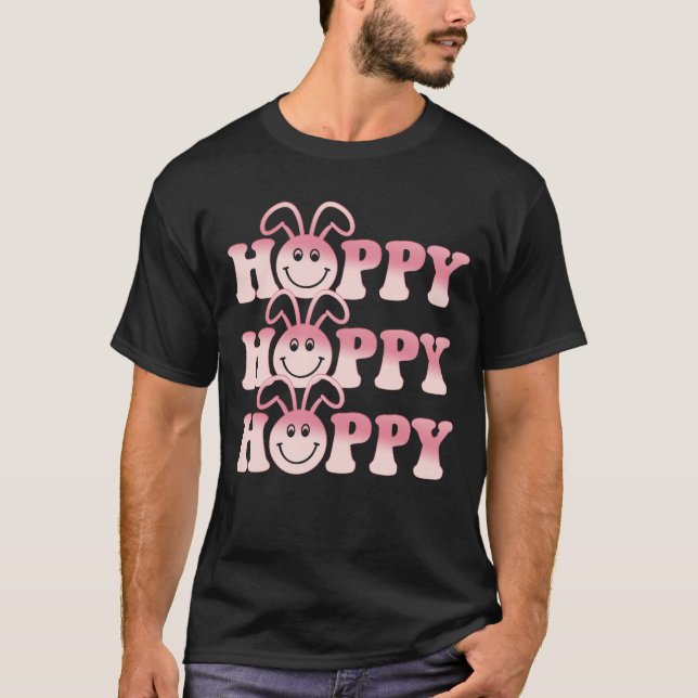 Camiseta HOPPY, retrô, vintage (Frente)
