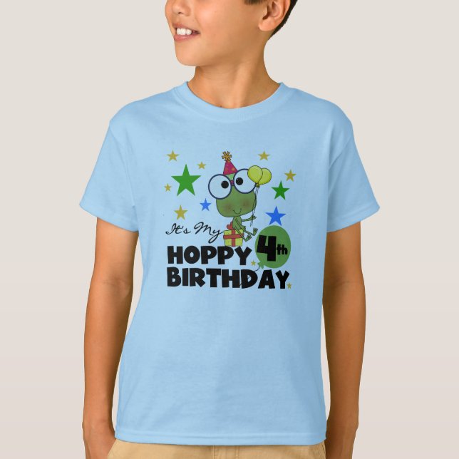 Camiseta Hoppy Sapo 4.º t-shirts e presentes (Frente)