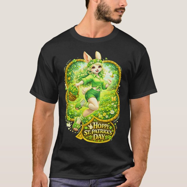 Camiseta Hoppy St Patricks Day (Frente)