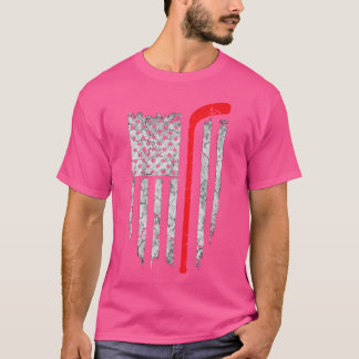Camiseta Hóquei Bandeira Americana Hóquei