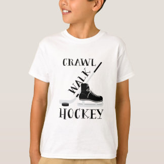 Camiseta Hóquei da caminhada do rastejamento