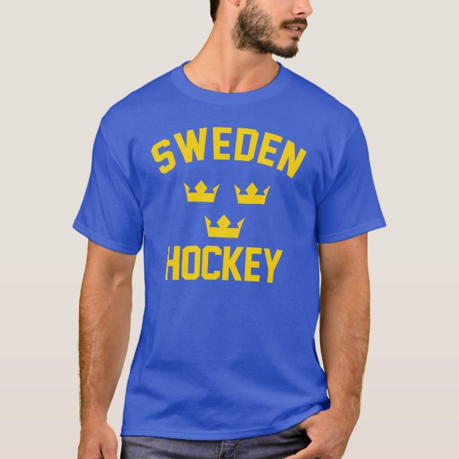 Camiseta hóquei da suecia (Frente)