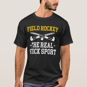 Camiseta Hóquei de Campo O Verdadeiro Esporte com Taco